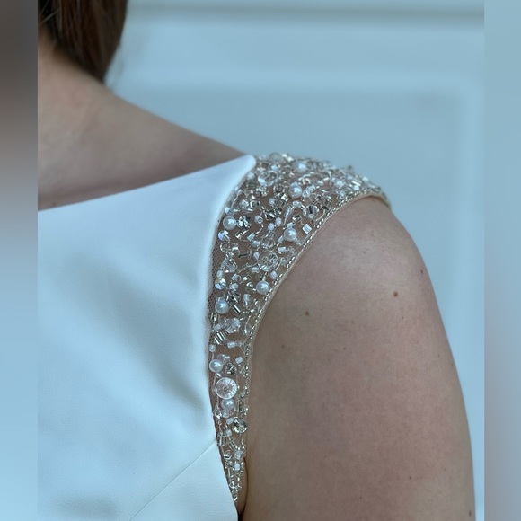 MAGGIE SOTTERO WEDDING DRESS SIZE M EVANGELINA - Picture 6 of 10